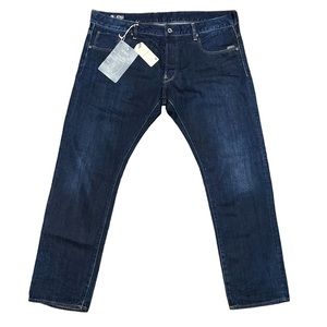 NWT G-Star Raw Attacc Straight Denim Jeans Blue New
